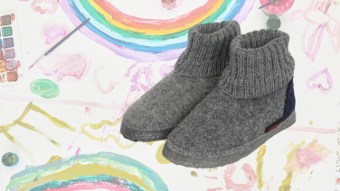 GIESSWEIN Chaussons Silz Slim-Fit - Pantoufles Confortables Pour Filles Avec Semelle Antidérapante