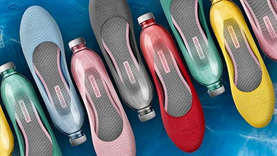 Ballerines de Giesswein : comment les bouteilles en plastique deviennent des ballerines élégantes