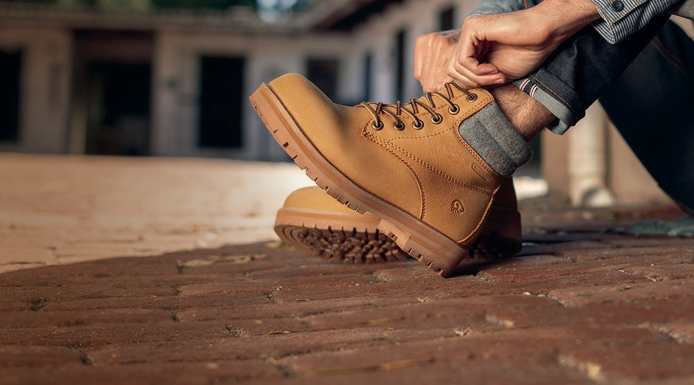 Merino Leather Boot Homme