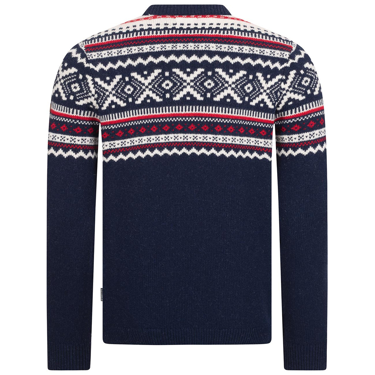 Pull Vintage NORDIC NORWAY - 100% Laine - Taille L - Multicolore - Très Bon état