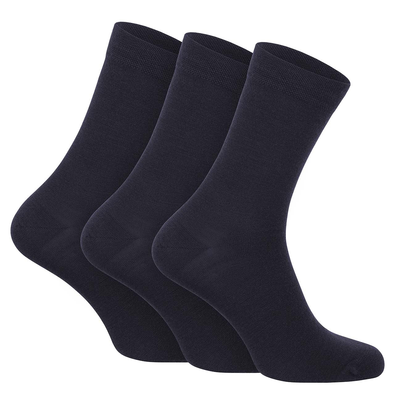 Chaussettes de travail d'hiver MERINOS - Noir/Gris 39-42